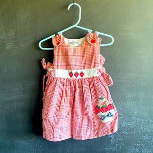 Vintage Strawberry Dress